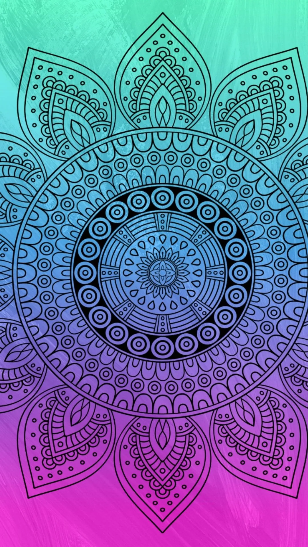 Blue-purple abstract