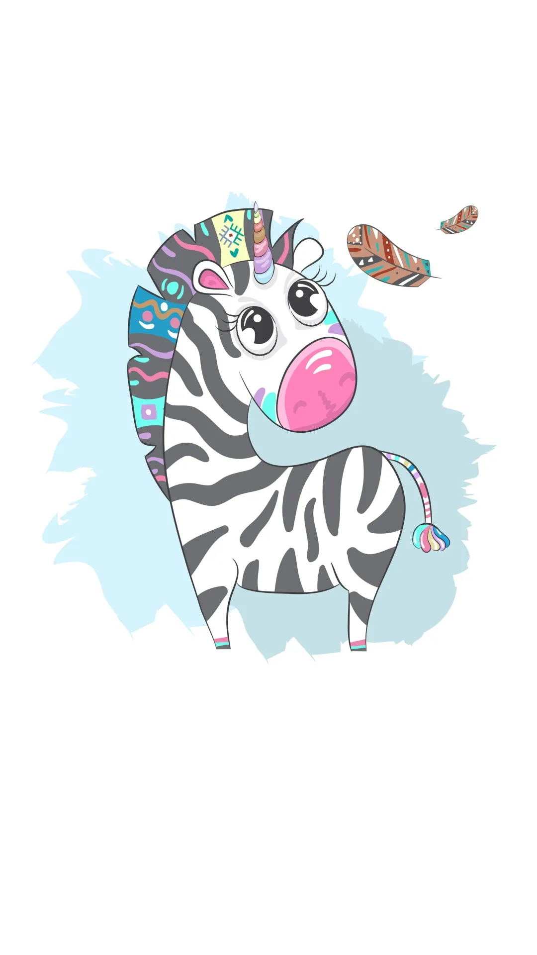 Cute zebra