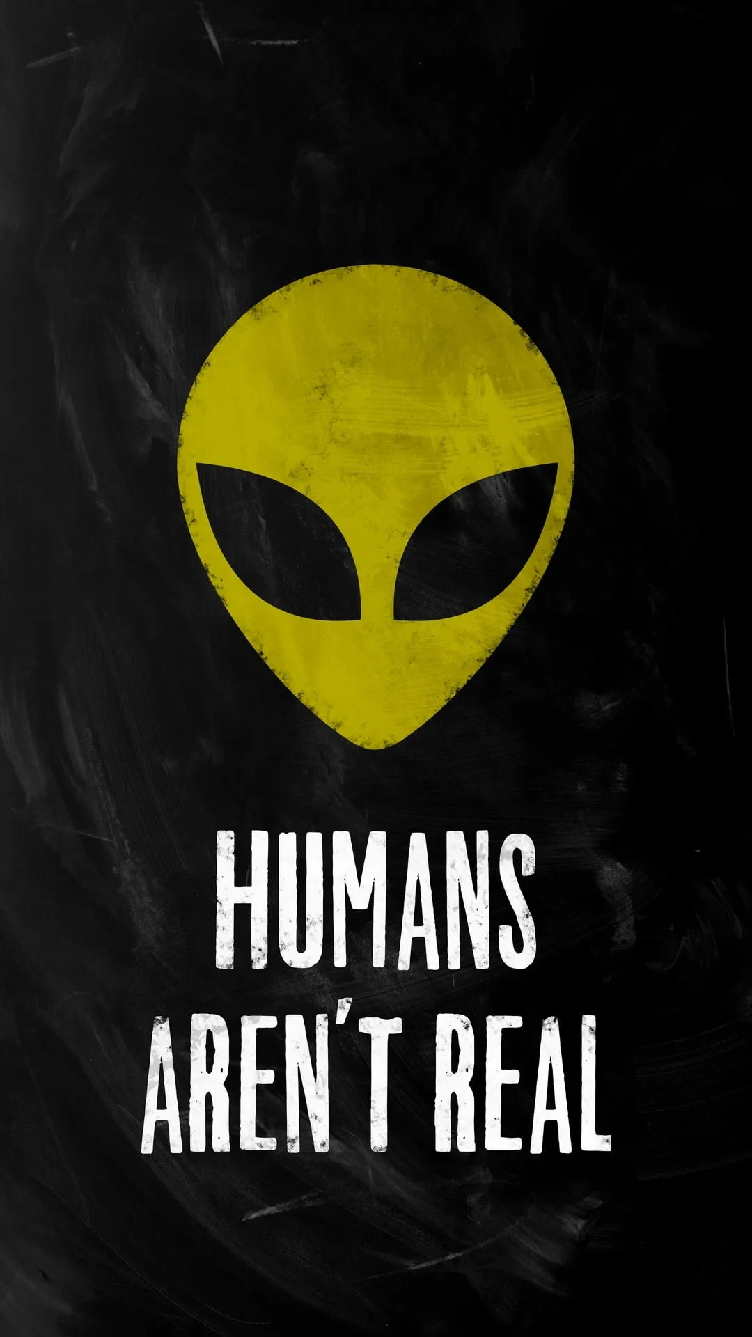 Humans aren't real