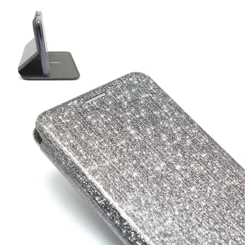 Maska Flip Crystal za iPhone XS Max crna