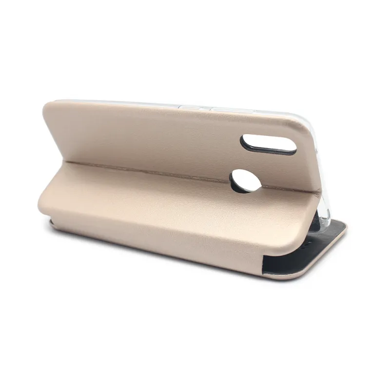 Maska Teracell Flip Cover za Huawei Y7 2019/Y7 Prime 2019 zlatna