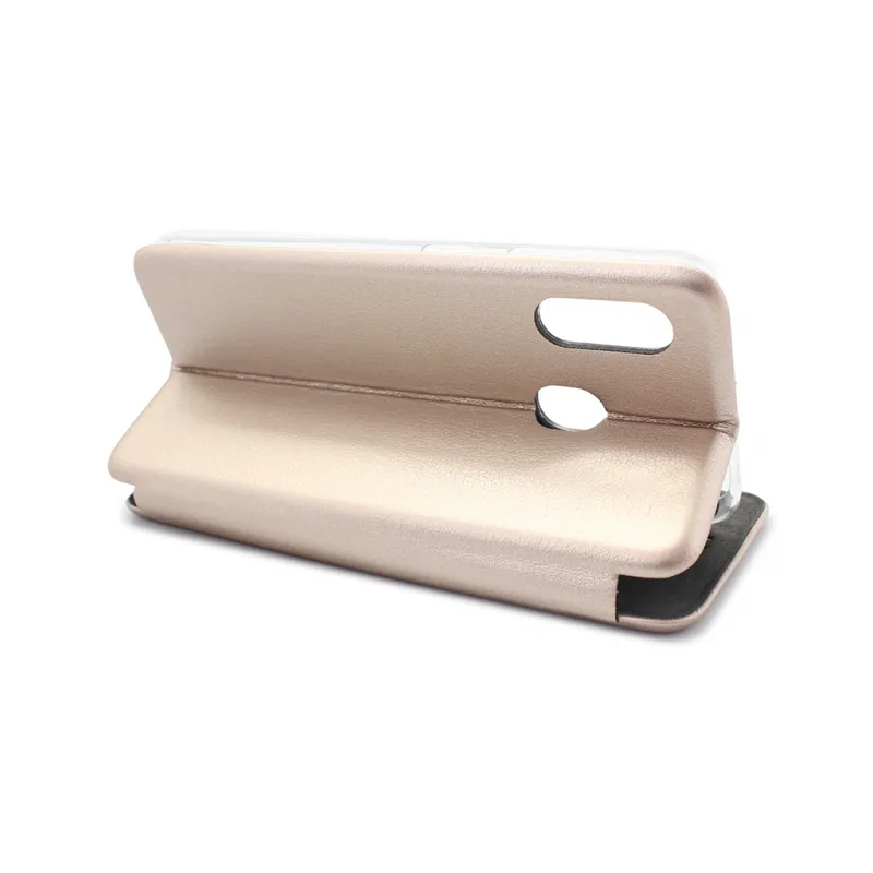 Maska Teracell Flip Cover za Samsung A202F Galaxy A20e zlatna