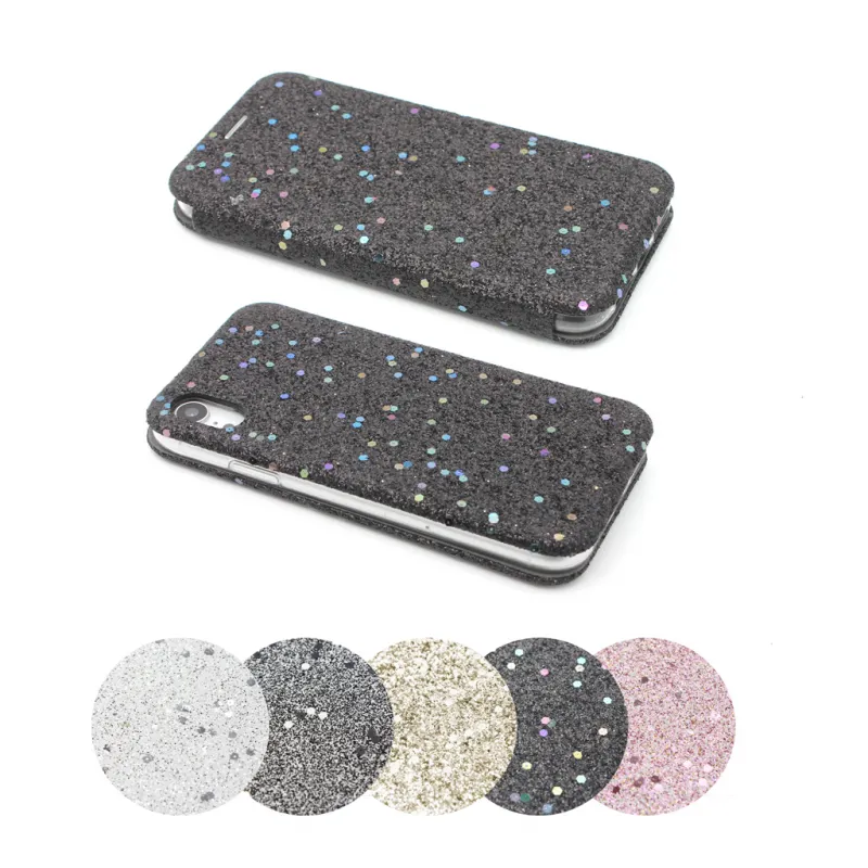 Maska Flip Diamond za iPhone XS Max crna