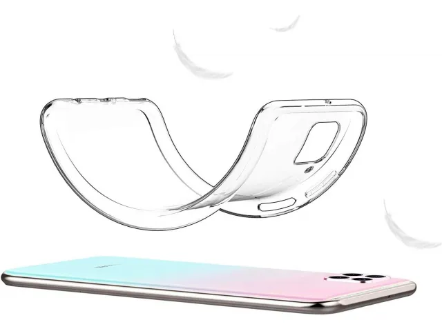 Maska silikonska Ultra Thin za Huawei P40 Lite/Nova 6 SE transparent