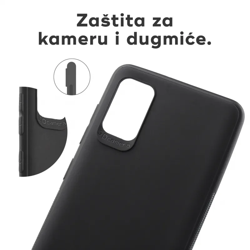 Maska 3D Camera za Samsung A515F Galaxy A51 crna