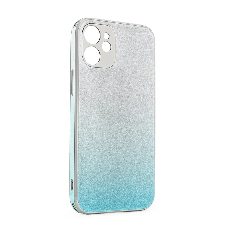 Maska Glass Glitter za iPhone 12 Mini 5.4 plava