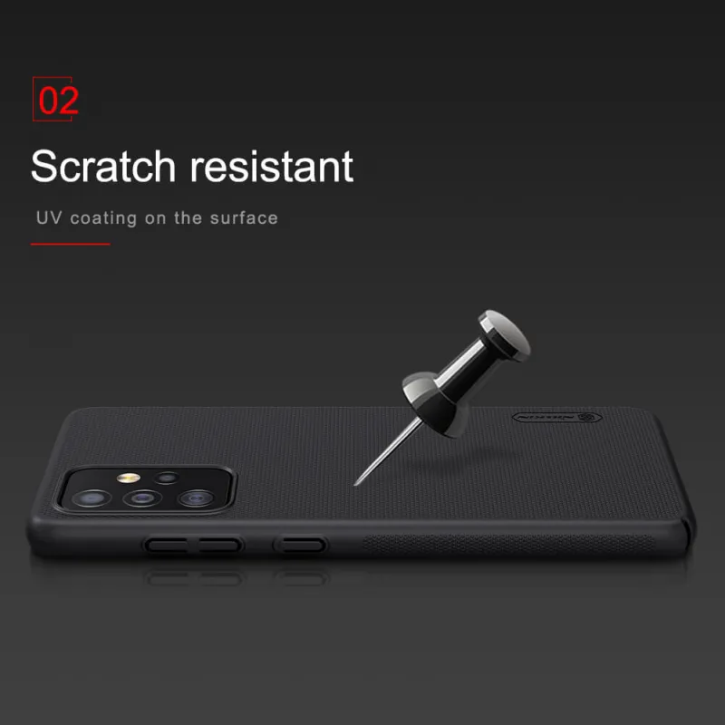 Maska Nillkin Scrub za Samsung A525F/A526B/A528B Galaxy A52 4G/A52 5G/A52s 5G crna