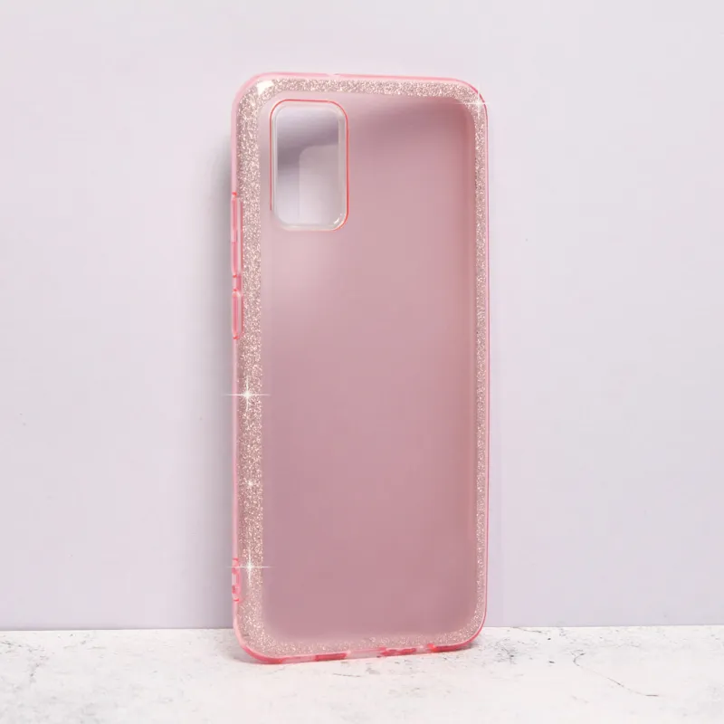 Maska Crystal Cut za Samsung A025F Galaxy A02s (USA) roze