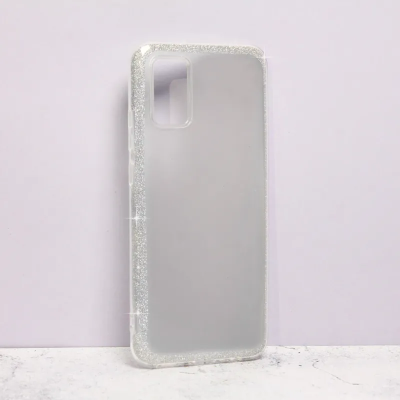 Maska Crystal Cut za Samsung A025F Galaxy A02s (USA) srebrna