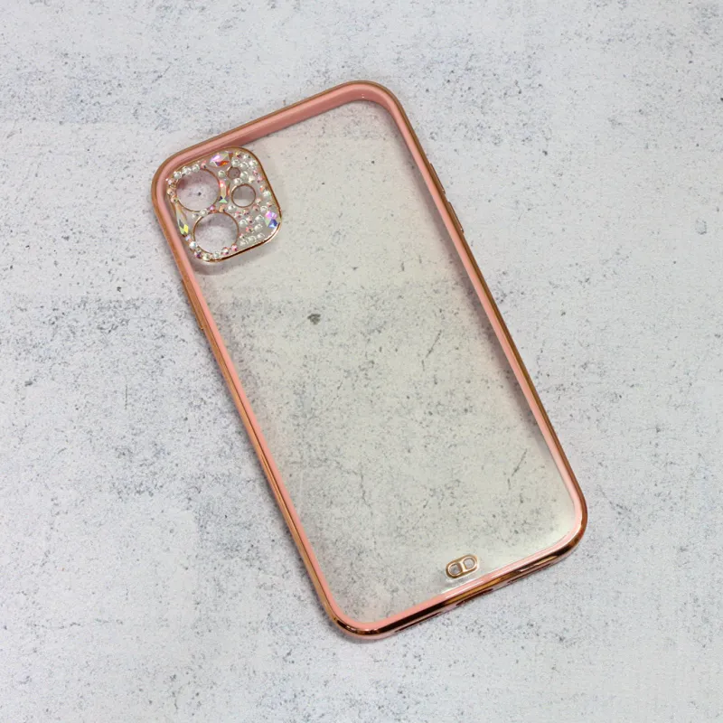 Maska Cirkon Camera za iPhone 11 6.1 roze