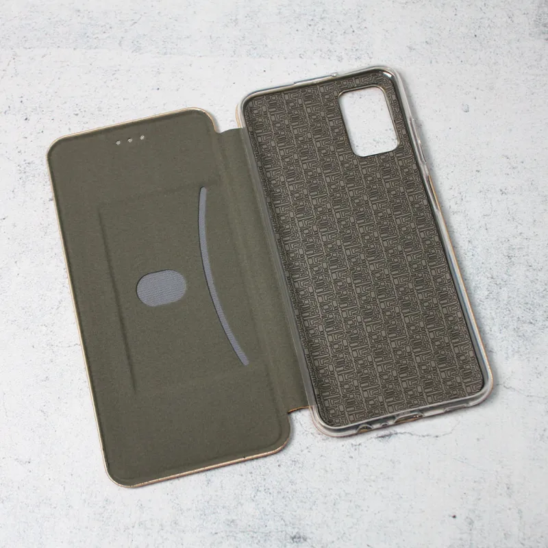 Maska Teracell Flip Cover za Samsung A037G Galaxy A03s zlatna