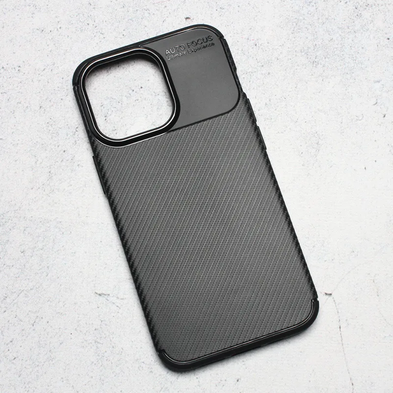 Maska Defender Carbon za iPhone 13 Pro 6.1 crna