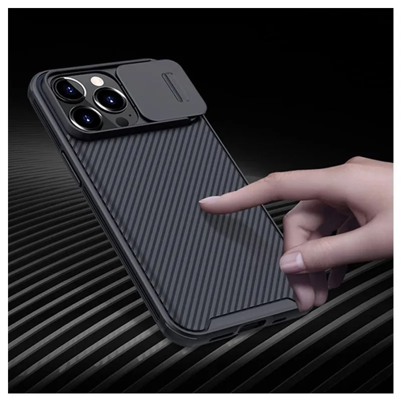 Maska Nillkin CamShield Pro za iPhone 13 Pro 6.1 crna