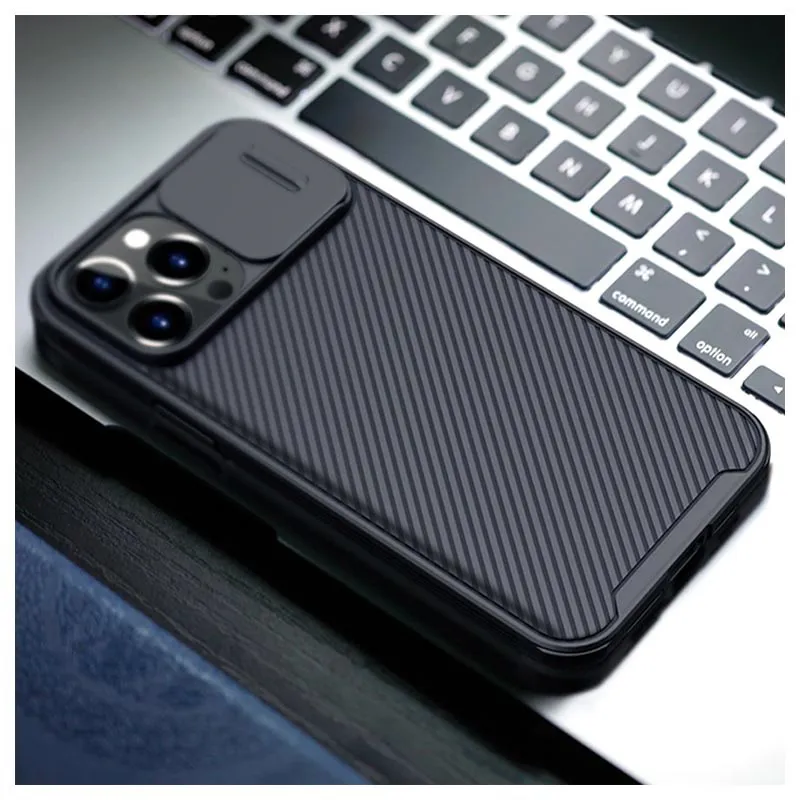 Maska Nillkin CamShield Pro za iPhone 13 Pro 6.1 crna