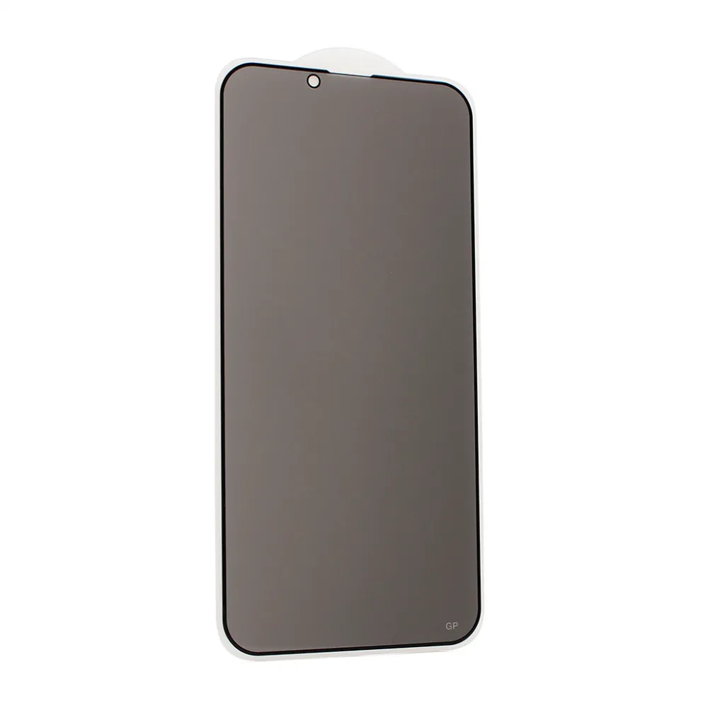 Zastitno Staklo Zastitno staklo Privacy 2.5D full glue za iPhone 13/13 Pro/14/16e/17e 6.1 crni