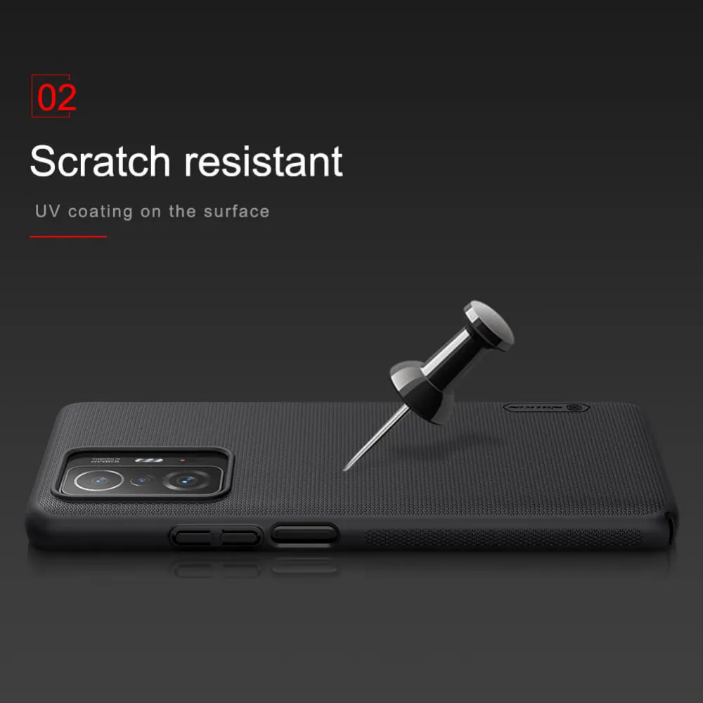 Maska Nillkin Scrub za Xiaomi 11T/11T Pro crna