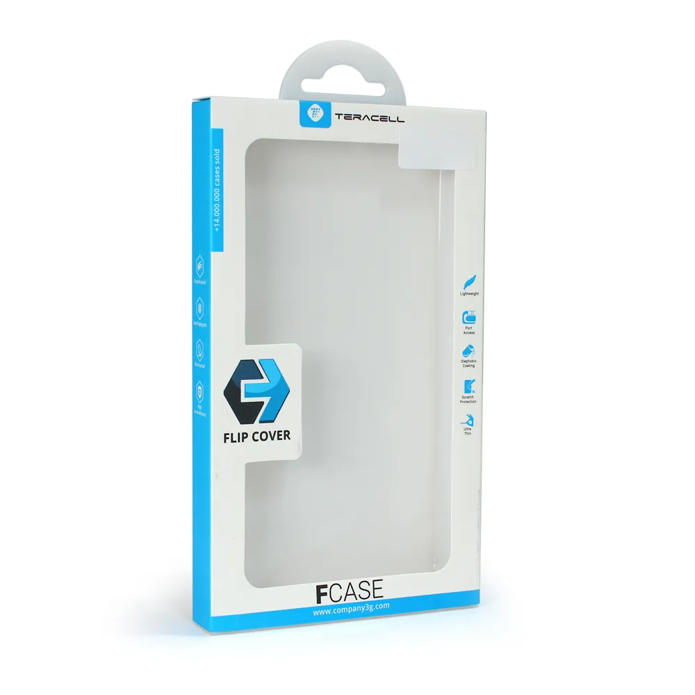Maska Teracell Flip Cover za Huawei Honor X8 crna