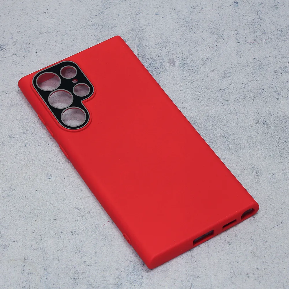 Maska Soft TPU za Samsung S908B Galaxy S22 Ultra crvena