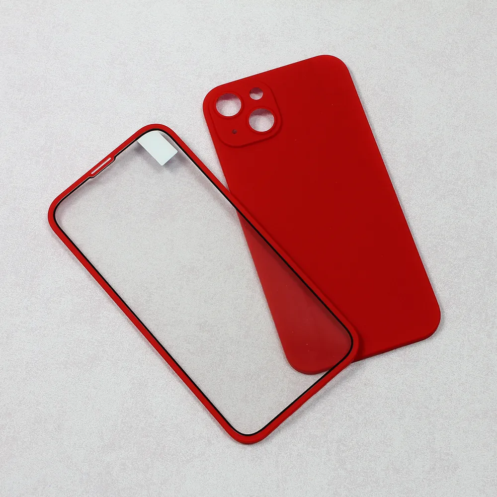 Maska Slim 360 Full za iPhone 13 6.1 crvena