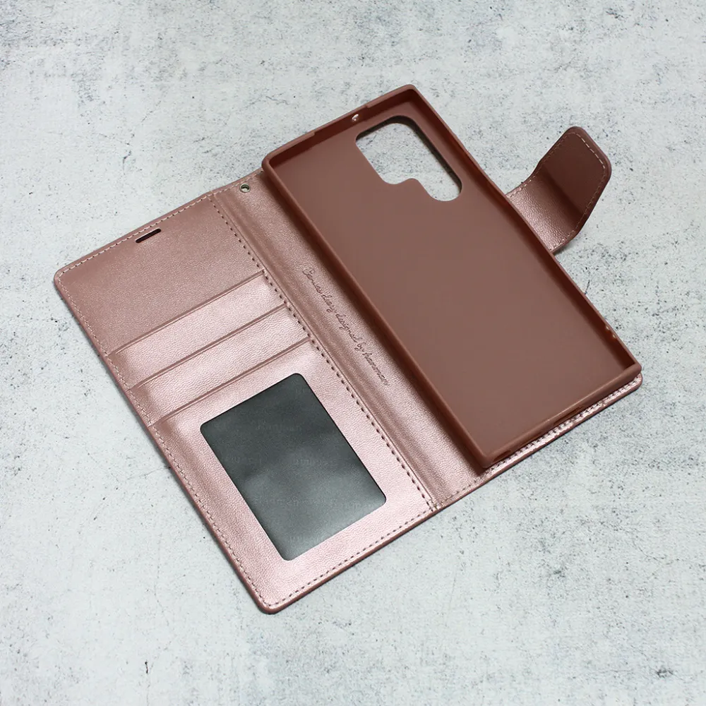 Maska Hanman Canvas ORG za Samsung Galaxy S22 Ultra roze