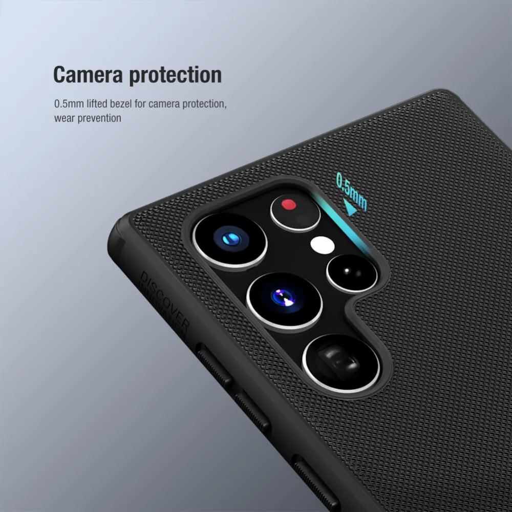 Maska Nillkin Scrub Pro za Samsung Galaxy S22 Ultra crna
