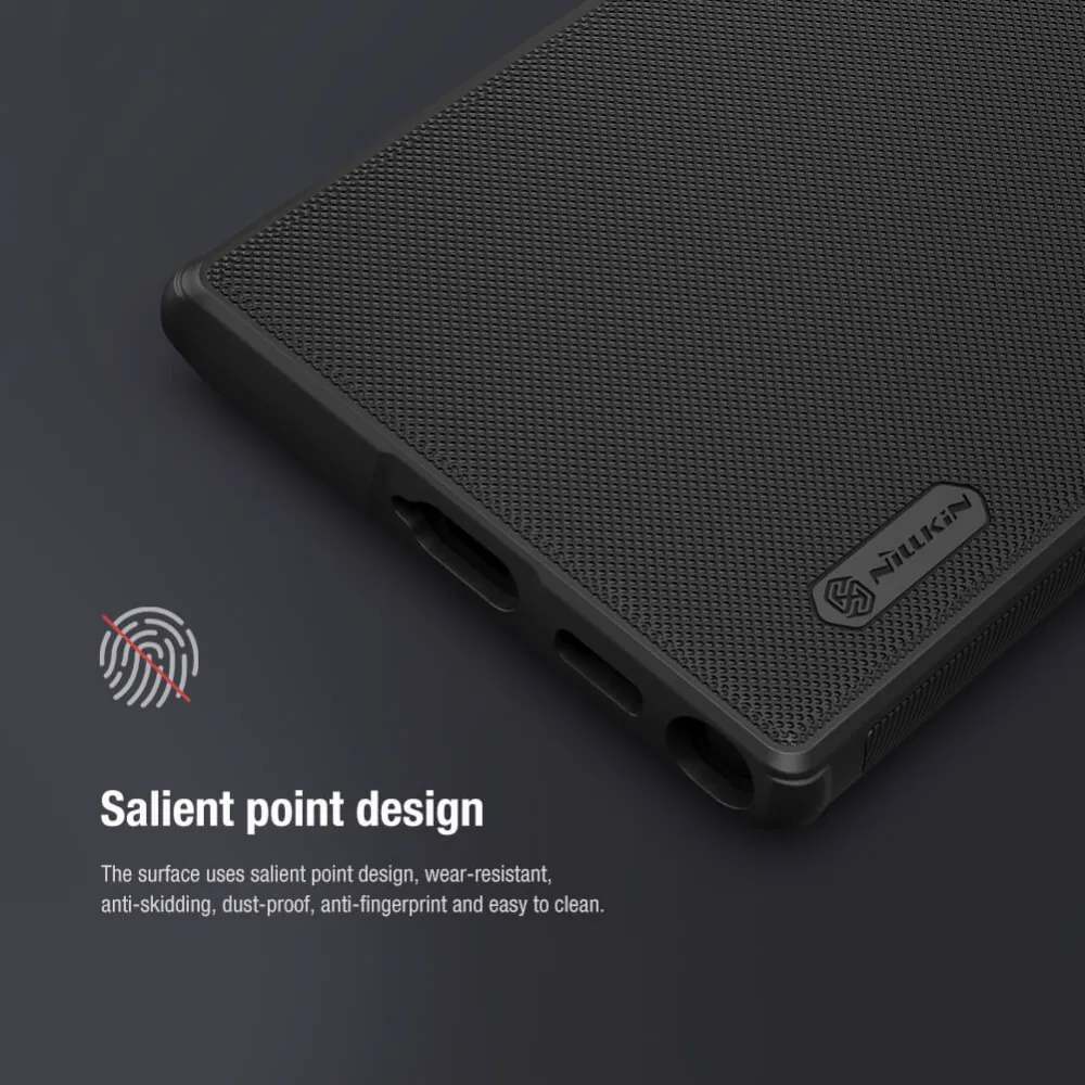 Maska Nillkin Scrub Pro za Samsung Galaxy S22 Ultra crna