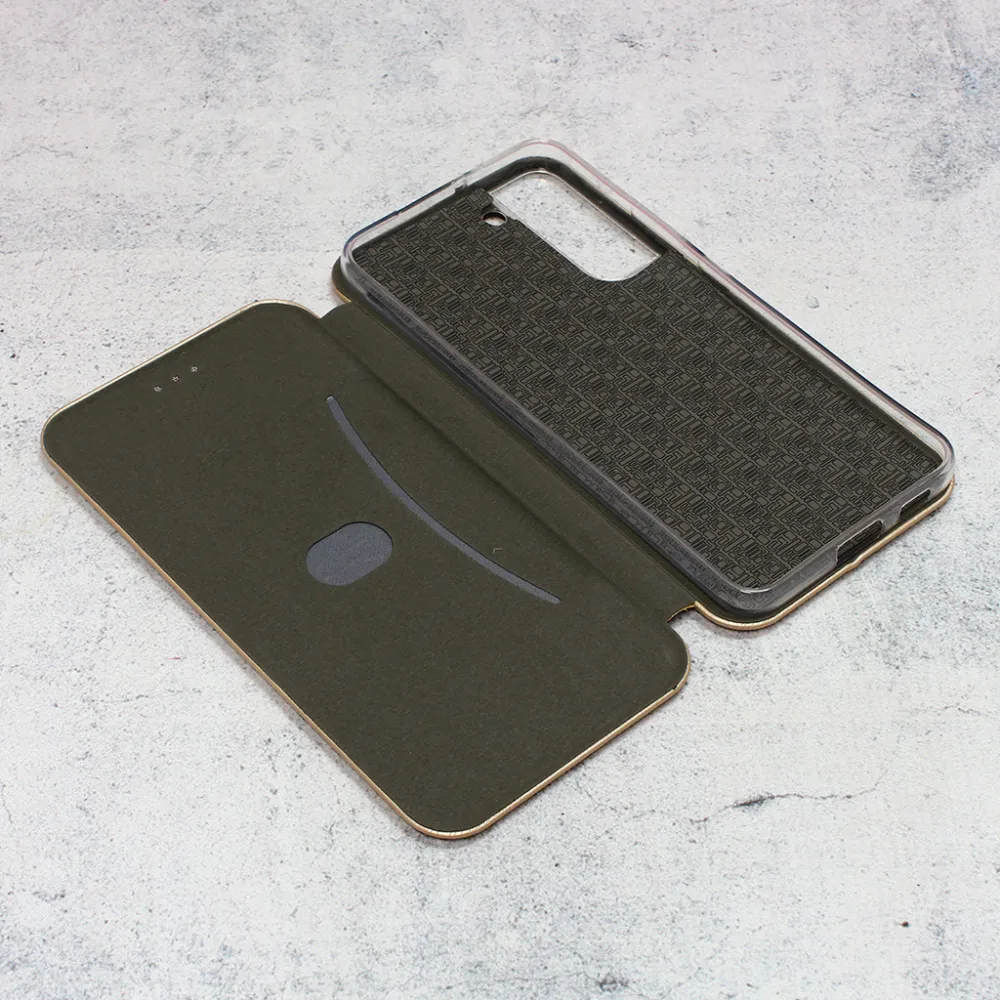 Maska Teracell Flip Cover za Samsung Galaxy S22 Plus zlatna