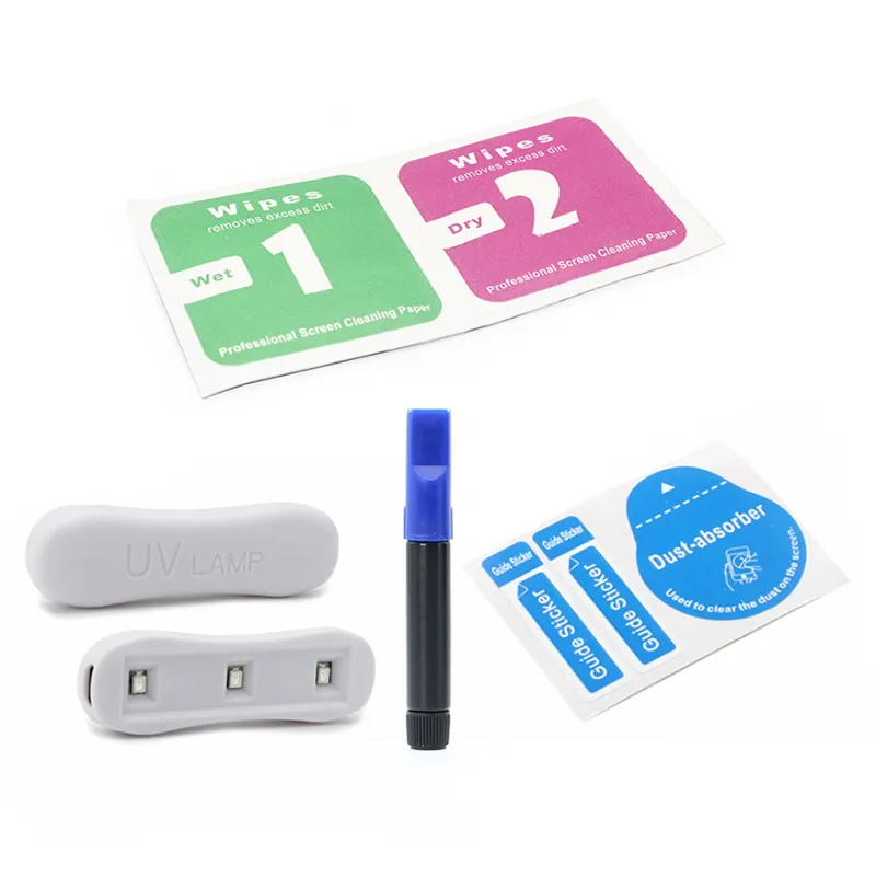 Zastitno staklo UV Glue Full Cover + Lampa za Samsung S906B Galaxy S22 Plus 5G