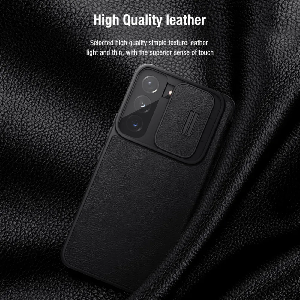 Maska Nillkin Qin Pro za Samsung S906B Galaxy S22 Plus 5G crvena
