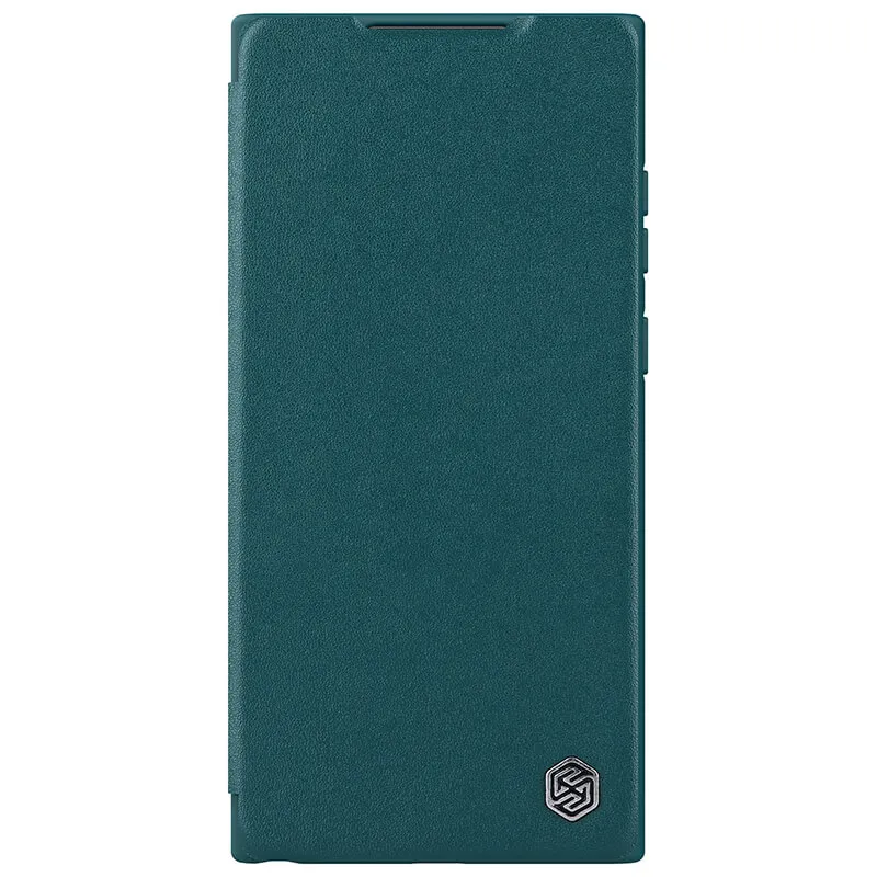 Maska Nillkin Qin Pro Leather za Samsung S908B Galaxy S22 Ultra 5G zelena