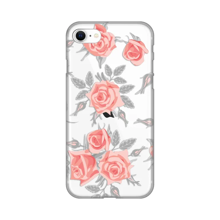 Maska Silikonska Print Skin za iPhone 7/8/SE 2020/2022 Elegant Roses