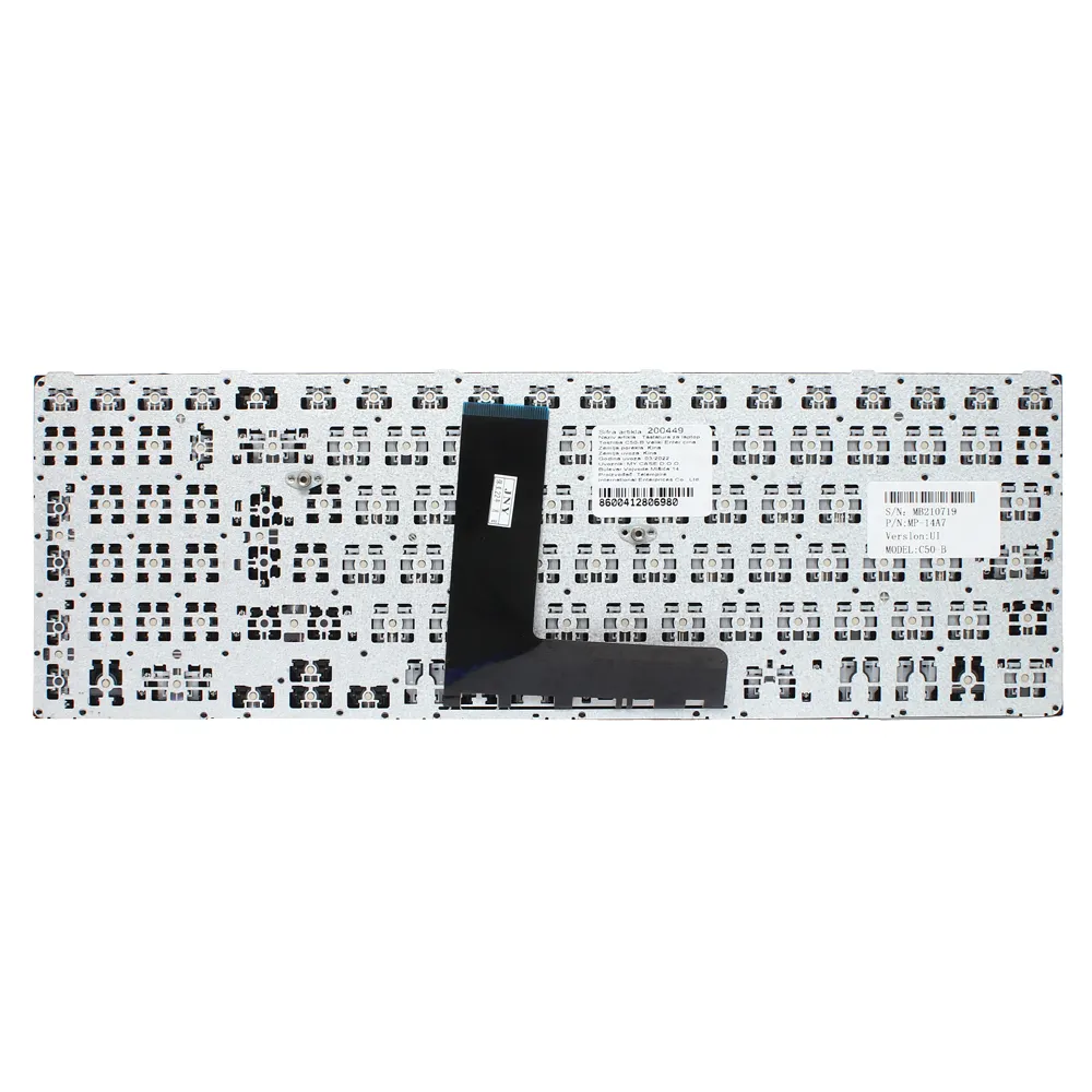 Tastatura za laptop Toshiba C50-B Veliki Enter crna