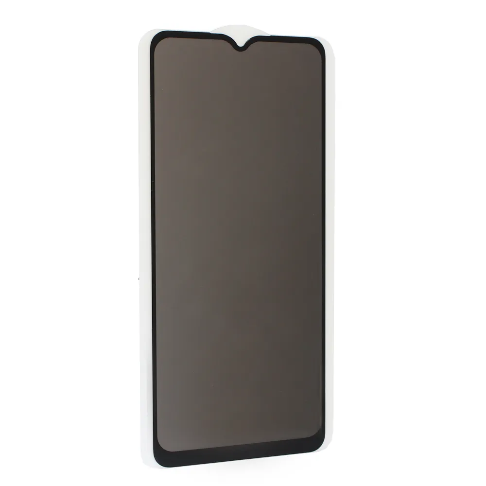 Zastitno staklo Privacy 2.5D full glue za Samsung A032F Galaxy A03 Core crni