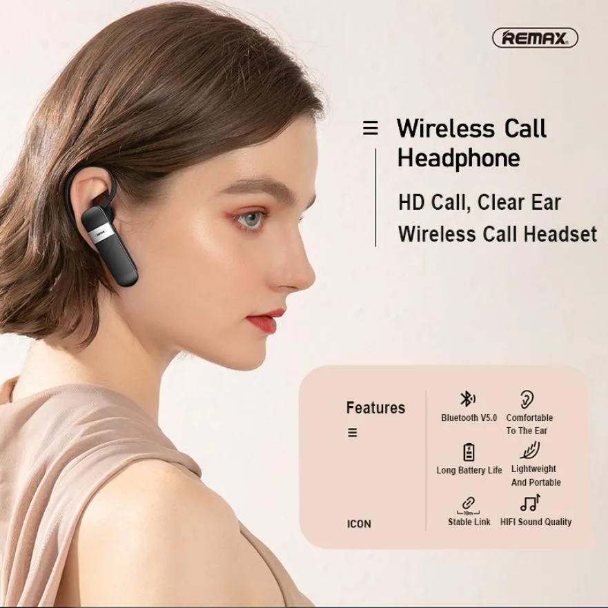 Bluetooth slusalica REMAX RB-T36 crna