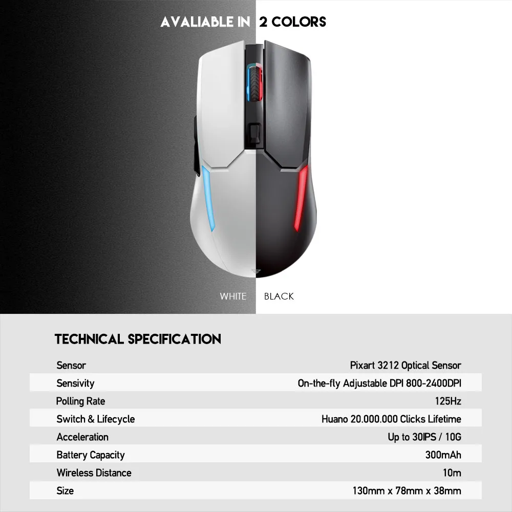 Mis Wireless Gaming Fantech WGC2 Venom II space edition