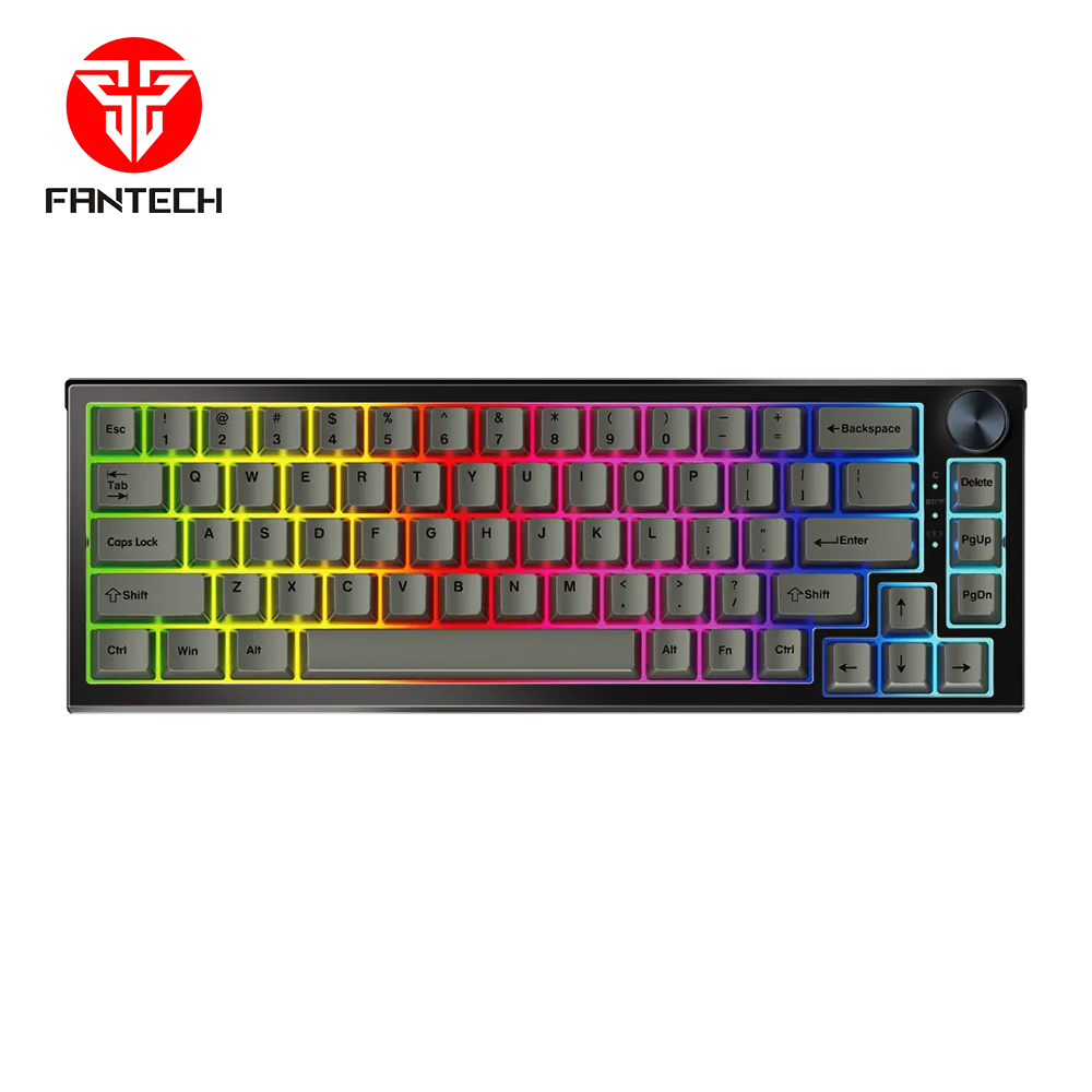 Tastatura Mehanicka Gaming Fantech MK858 RGB Maxfit67 crna (white switch)