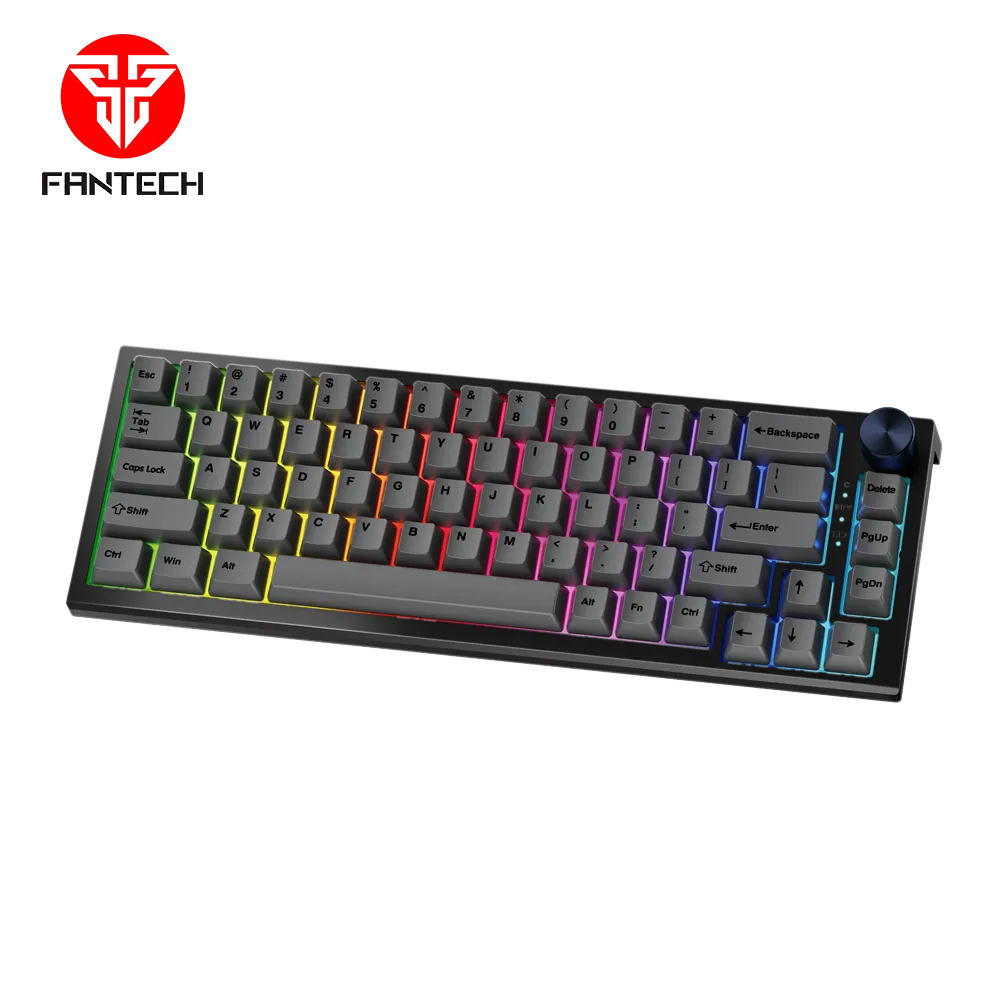 Tastatura Mehanicka Gaming Fantech MK858 RGB Maxfit67 crna (white switch)