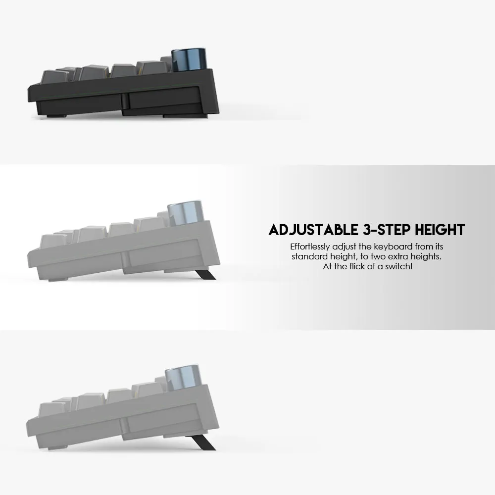Tastatura Mehanicka Gaming Fantech MK858 RGB Maxfit67 crna (white switch)