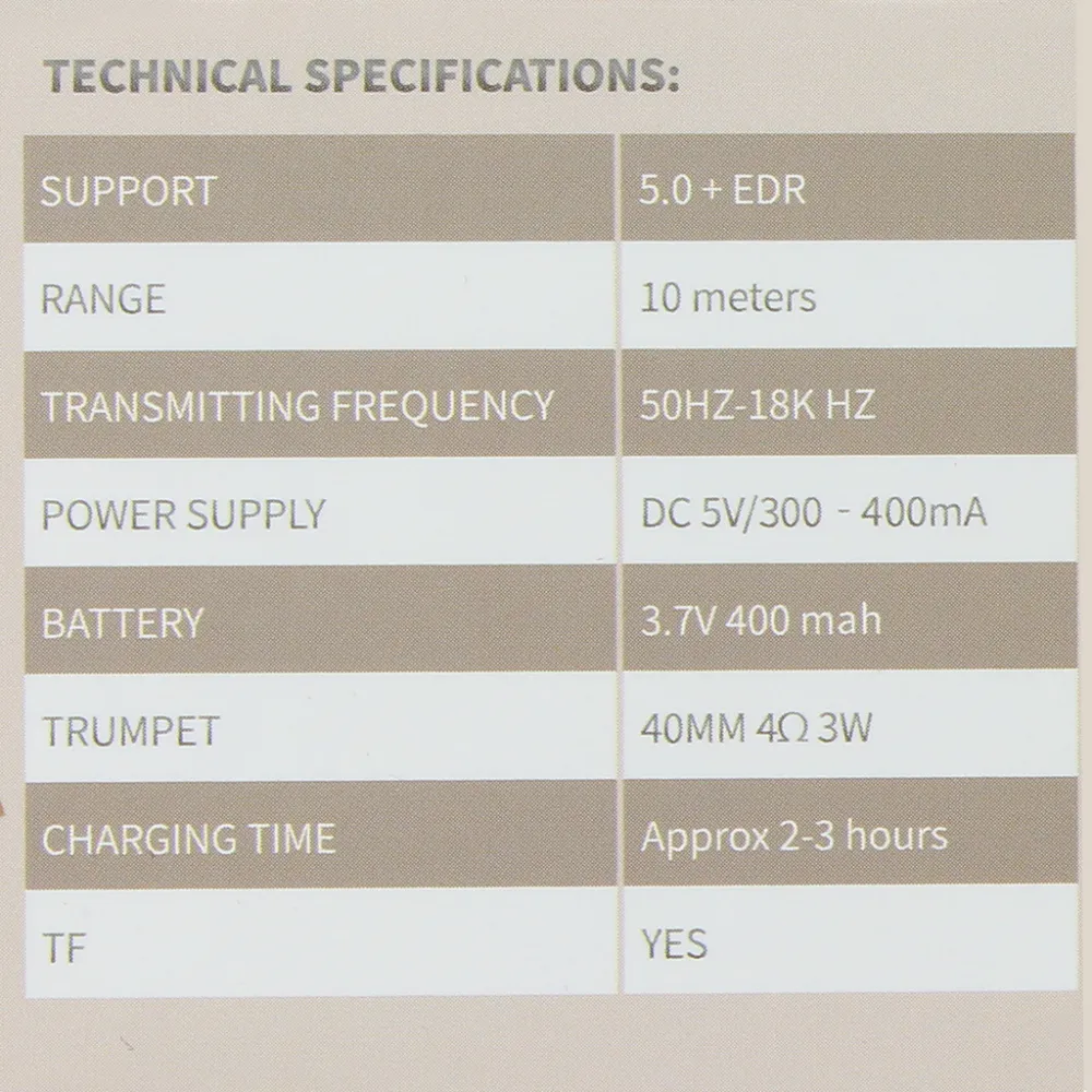 Bluetooth zvucnik HM11 crni