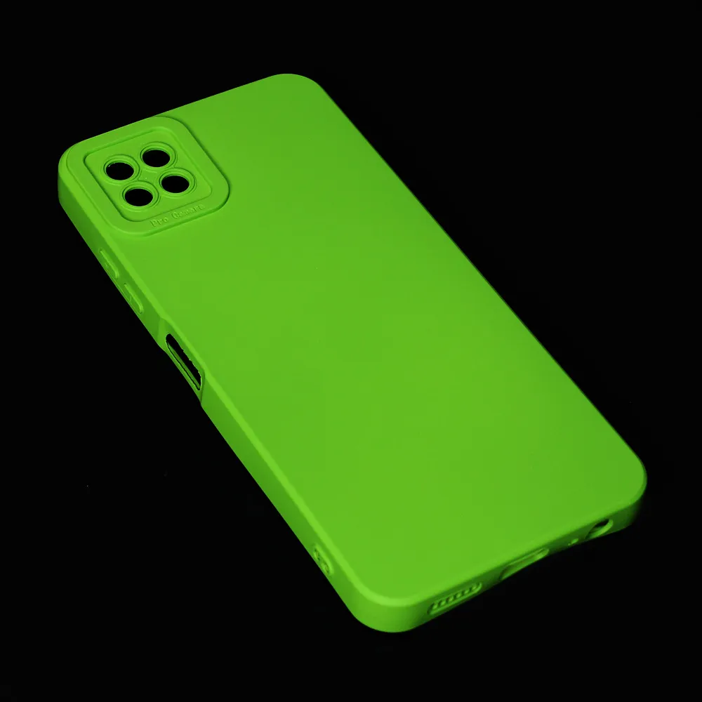 Maska Silikon color za Samsung A226B Galaxy A22 5G tamno zelena