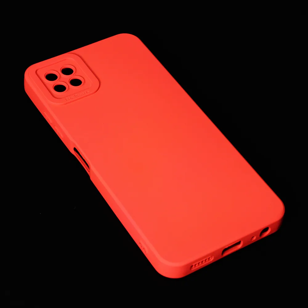 Maska Silikon color za Samsung A226B Galaxy A22 5G crvena
