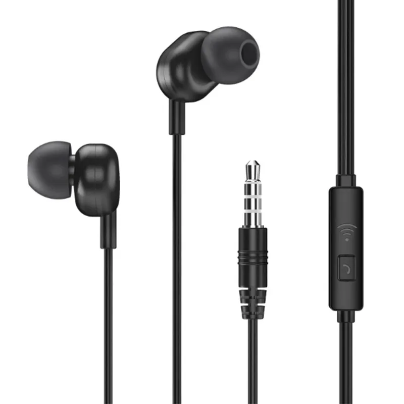 Slusalice REMAX Wired RW-105 3.5 mm crne