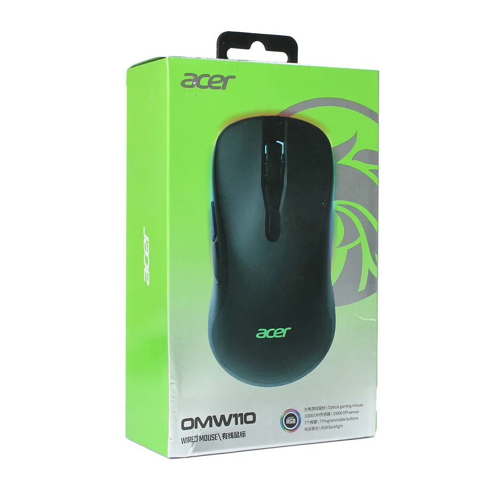 Mis Acer OMW110 crni