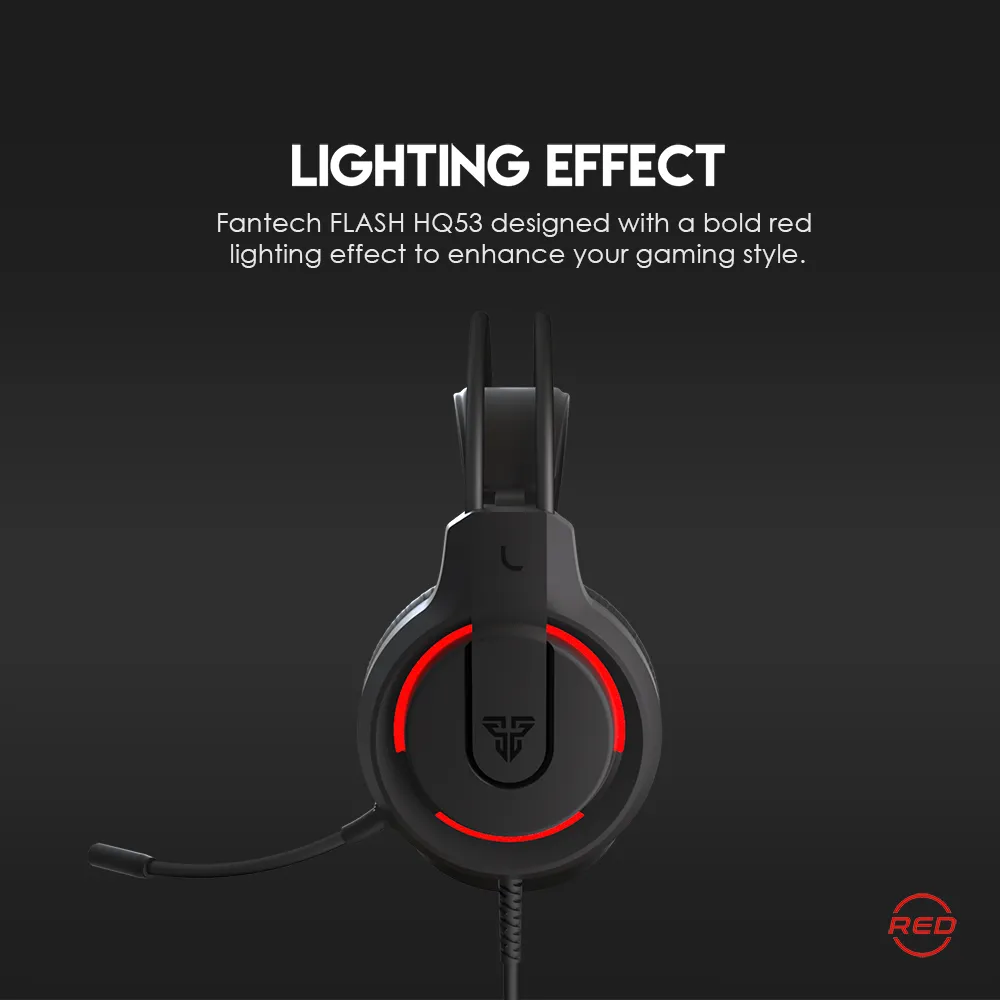 Slusalice Gaming Fantech HQ53 crne