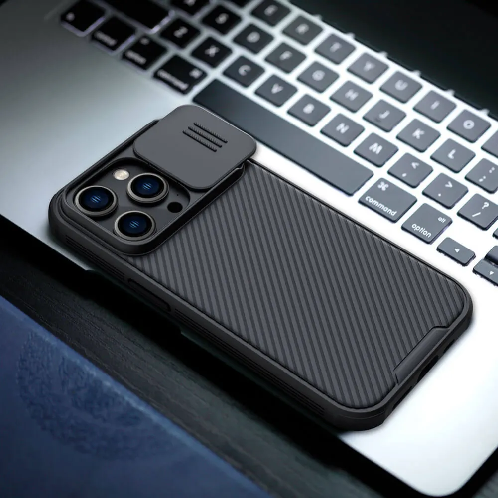 Maska Nillkin CamShield Pro za iPhone 14 Pro Max 6.7 crna