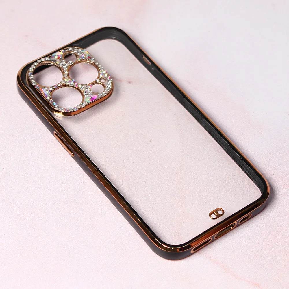 Maska Cirkon Camera za iPhone 14 Pro 6.1 crna