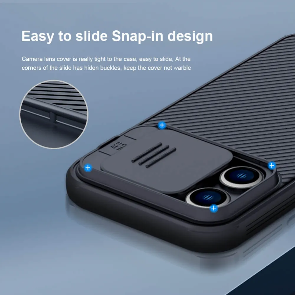 Maska Nillkin CamShield Pro Magnetic za iPhone 14 Pro Max 6.7 crna