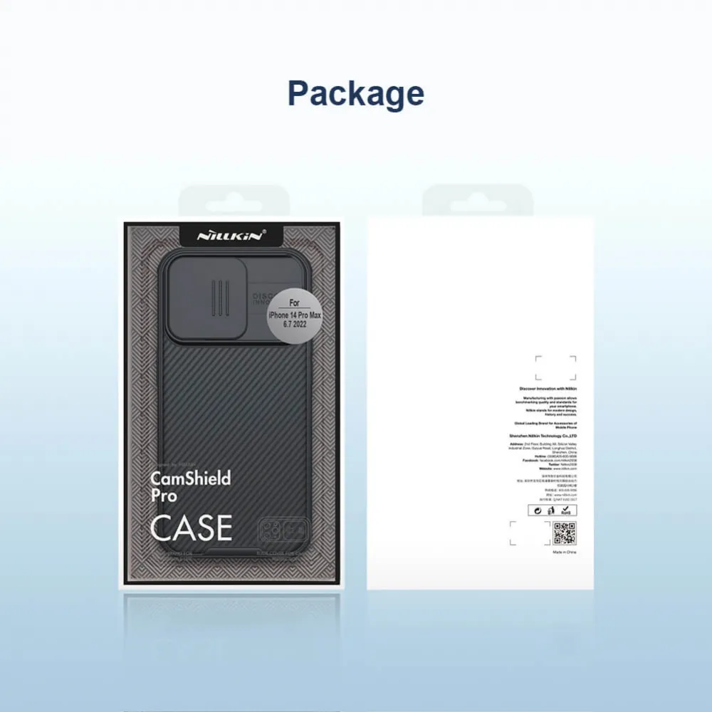 Maska Nillkin CamShield Pro Magnetic za iPhone 14 Pro Max 6.7 crna