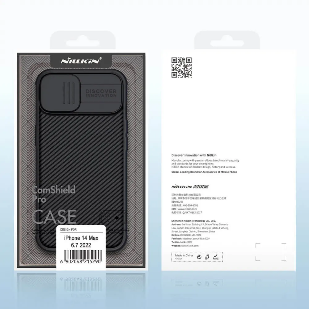 Maska Nillkin CamShield Pro za iPhone 14 Plus 6.7 plava