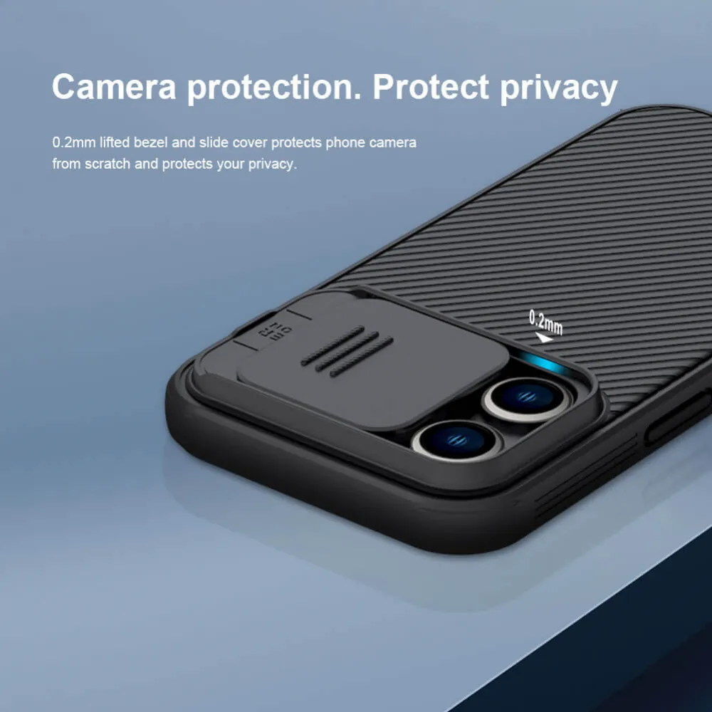 Maska Nillkin CamShield Pro za iPhone 14 Pro 6.1 zelena
